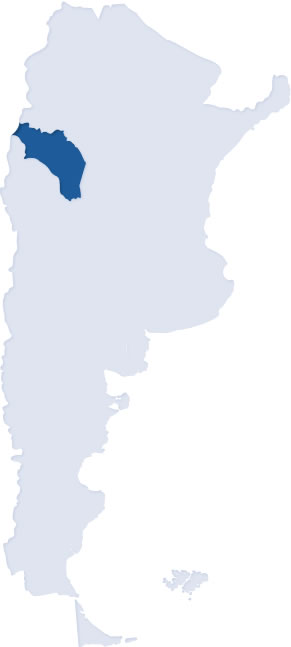 Ubicacion de La Rioja - Pesca Argentina