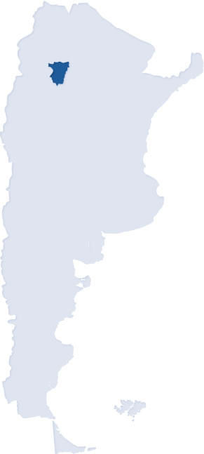 Ubicacion de Tucumán - Pesca Argentina